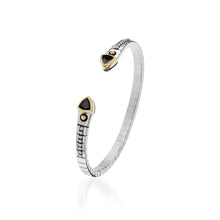 Load image into Gallery viewer, Arrivo Petite Trillion Flexible Cuff Bracelet
