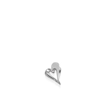 Load image into Gallery viewer, Adore Petite Diamond Heart Medallion Pendant
