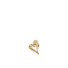 Load image into Gallery viewer, Adore Petite Diamond Heart Medallion Pendant
