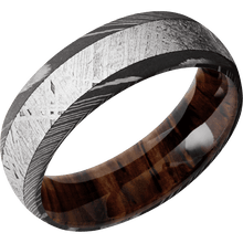 Load image into Gallery viewer, Damascus + Acid Finish + Cocobolo

