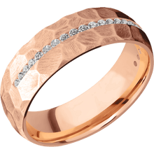Load image into Gallery viewer, 14K Rose Gold + Rock Finish
