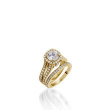 Load image into Gallery viewer, Chiffon  Round Engagement Ring
