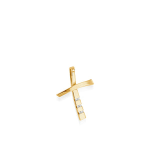 Devotion Diamond Cross Medallion Pendant