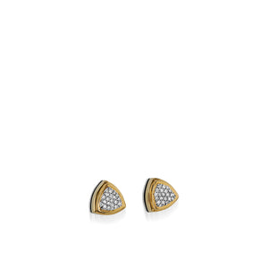 Arrivo Pave Diamond Stud Earrings