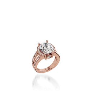 Catherine Elite Yellow Gold Diamond Ring