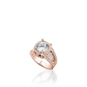 Isabella Elite Yellow Gold Diamond Ring