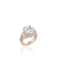 Load image into Gallery viewer, Theodora Elite Yellow Gold Diamond Ring
