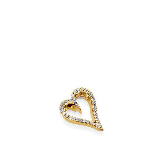 Prelude Diamond Heart Medallion Pendant