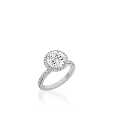 Load image into Gallery viewer, Majesty Round Engagement Ring
