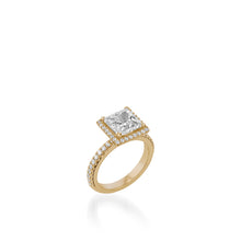 Load image into Gallery viewer, Majesty Princess Cut Engagement Ring

