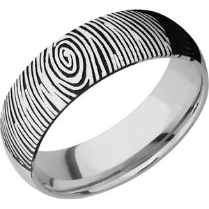 14K White Gold + Polish Finish