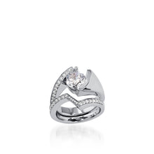 Load image into Gallery viewer, Embrace White Gold Engagement Ring
