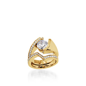Embrace Yellow Gold Engagement Ring