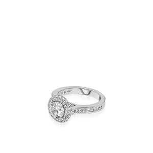 Royalty White Gold Engagement Ring