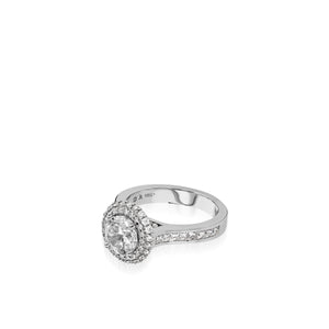 Royalty White Gold Engagement Ring