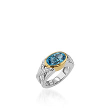 Load image into Gallery viewer, Paris X/O Gemstone Ring
