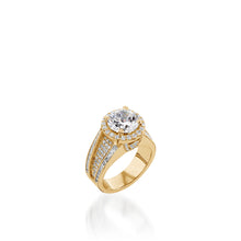 Load image into Gallery viewer, Maya Elite Yellow Gold Diamond Ring
