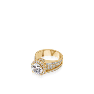 Maya Elite Yellow Gold Diamond Ring