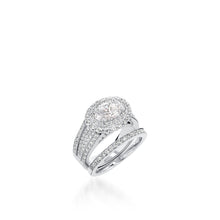 Load image into Gallery viewer, Lavish White Gold Engagement Ring
