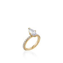 Load image into Gallery viewer, Duchess Marquise White Gold Engagement Ring
