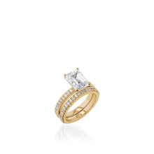 Load image into Gallery viewer, Essence Emerald Cut Engagement Ring
