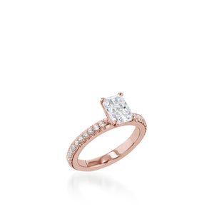 Essence Radiant White Gold Engagement Ring