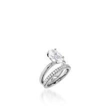 Load image into Gallery viewer, Essence Solitaire Oval Engagement Ring

