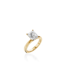 Load image into Gallery viewer, Essence Solitaire Emerald Cut Engagement Ring

