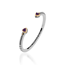 Load image into Gallery viewer, Arrivo Petite Trillion Cuff Bracelet
