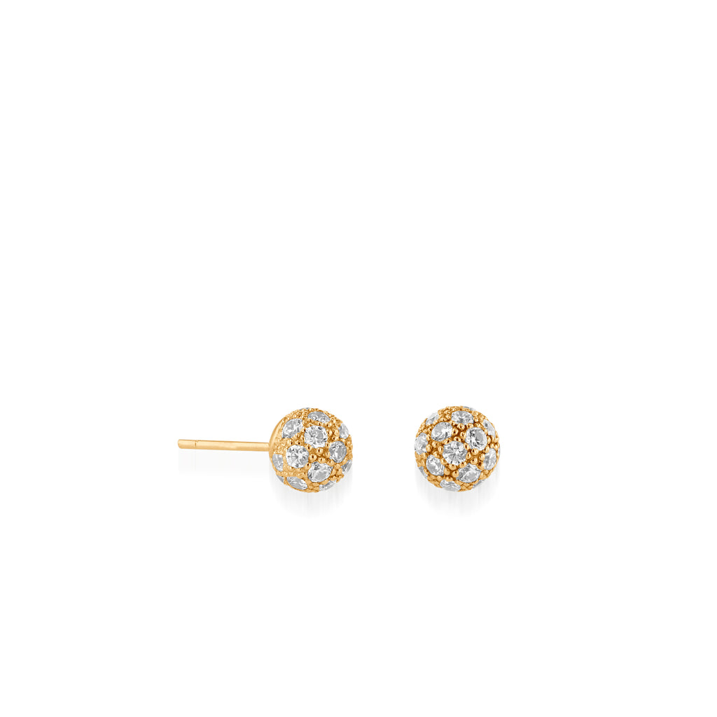 Essence Diamond Ball Earrings – John Atencio