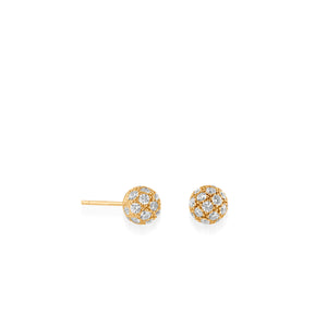 Essence Diamond Ball Earrings