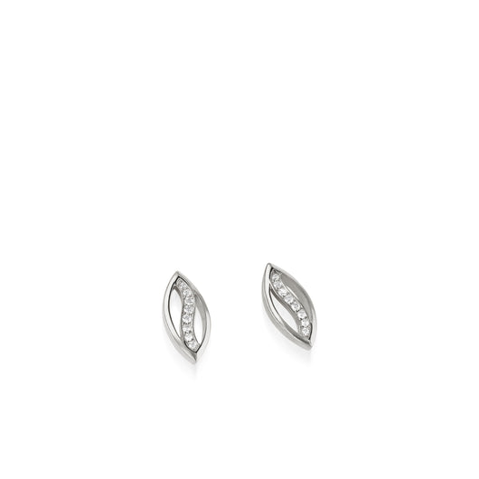Bellagio Pave Diamond Stud Earrings