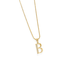 Load image into Gallery viewer, Initial Diamond Pendants Yellow Gold
