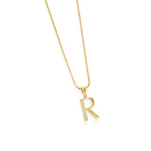 Load image into Gallery viewer, Initial Diamond Pendants Yellow Gold
