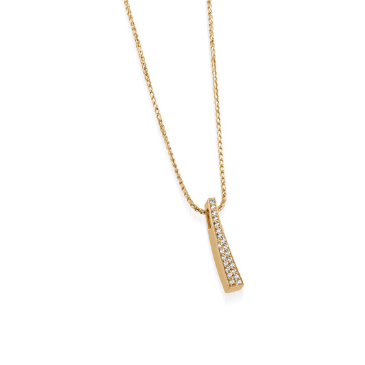 Orion Polar Pave Diamond Pendant Necklace