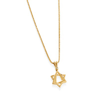 Load image into Gallery viewer, Star of David Diamond Medallion Pendant
