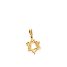 Load image into Gallery viewer, Star of David Diamond Medallion Pendant
