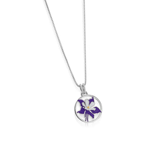 Columbine Medallion Pendant