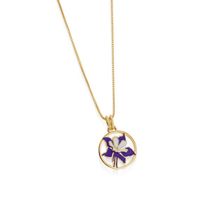 Columbine Medallion Pendant