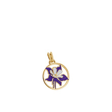 Load image into Gallery viewer, Columbine Medallion Pendant
