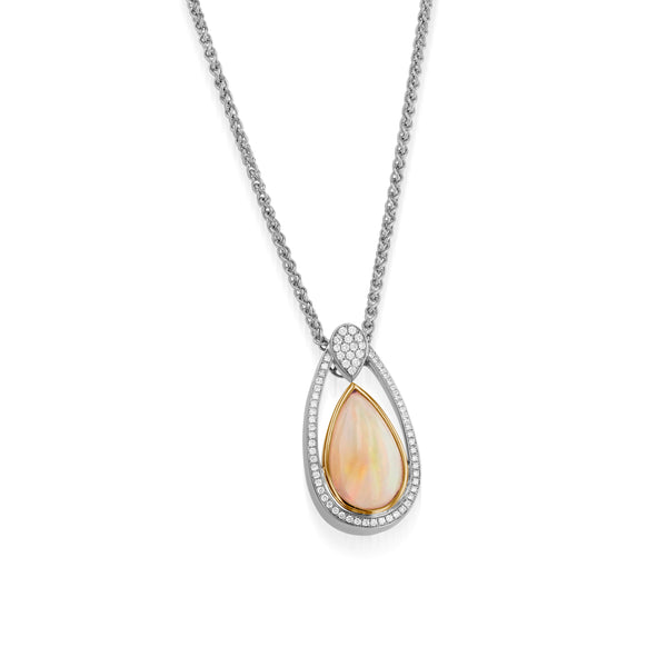 その他 FaB Opal Amulet cold 24-PJA3047-Signature-YG-WG-