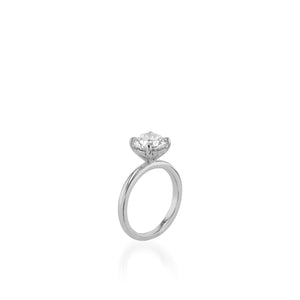 Duchess Solitaire White Gold Engagement Ring
