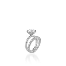 Load image into Gallery viewer, Duchess Solitaire White Gold Engagement Ring
