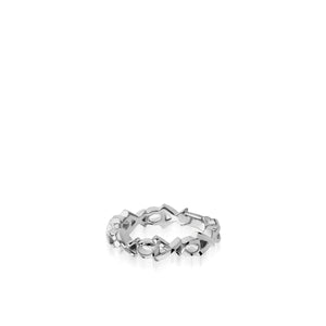 Paris X/O Stack Ring