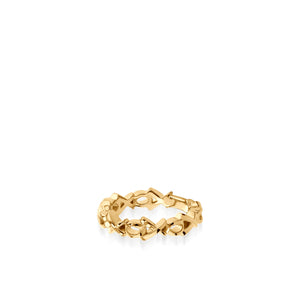 Paris X/O Stack Ring