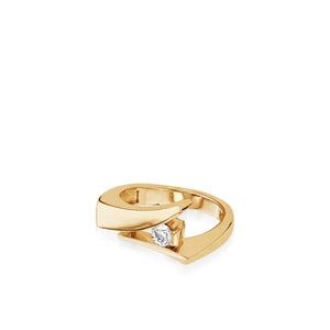 Oyster Petite Diamond Ring