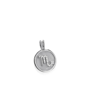 Scorpio Zodiac Medallion Pendant
