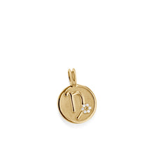 Load image into Gallery viewer, Capricorn Zodiac Medallion Pendant
