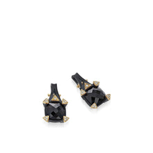 Load image into Gallery viewer, Triplex Black Onyx Dangle Earrings
