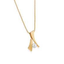 Load image into Gallery viewer, Oyster Pearl Pendant Necklace
